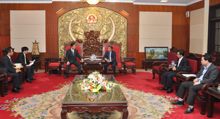 Chủ tịch UBND tỉnh Hưng Yên làm việc với Công ty TNHH KYOCERA Việt Nam